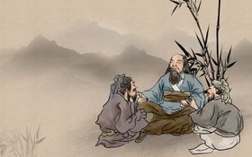 人物国风古风背景海报素材