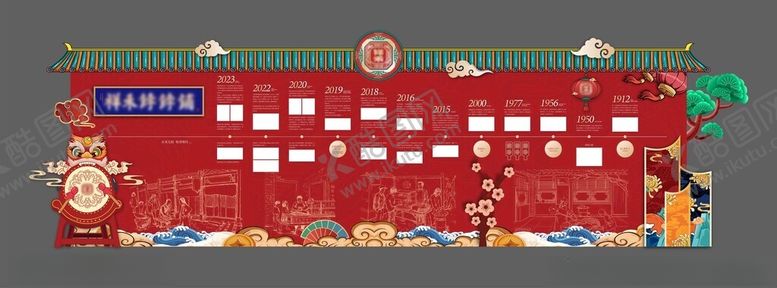 编号：56295404051932231103【酷图网】源文件下载-美食饽饽墙