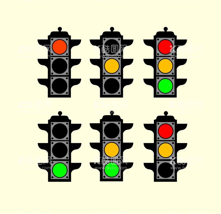编号：48615709300435474397【酷图网】源文件下载-红绿灯