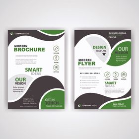 创意宣传海报册子模板