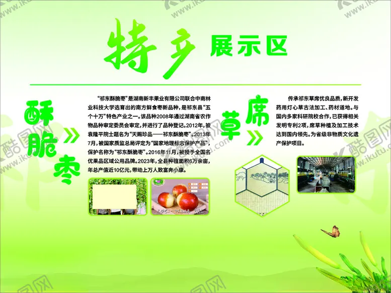 编号：24603401262052307044【酷图网】源文件下载-特产展示海报