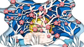 小清新简约创意海报图片