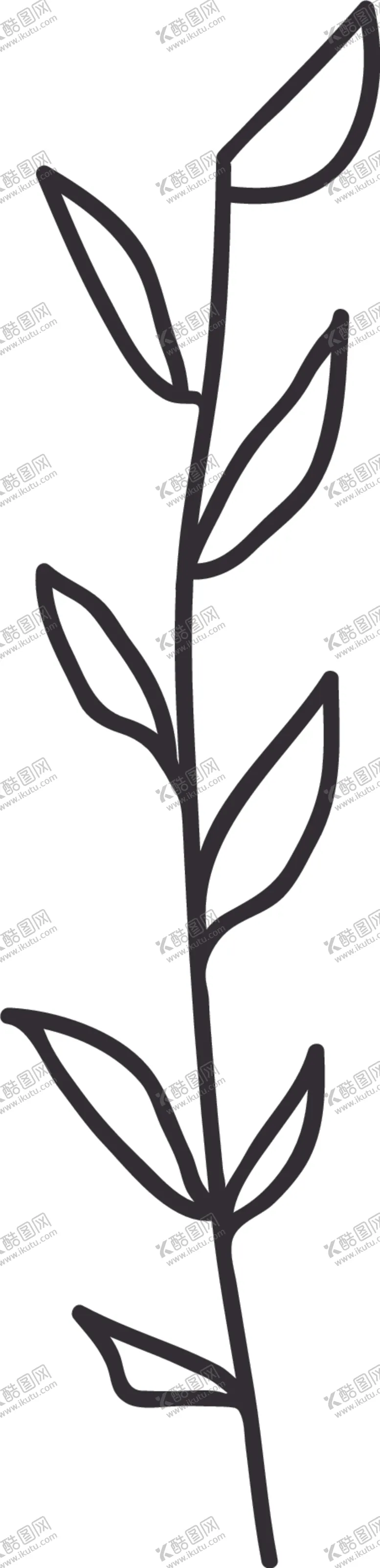 编号：56864406151342368552【酷图网】源文件下载-手绘花卉元素