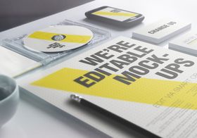 办公用品样机贴图贴图VI模板