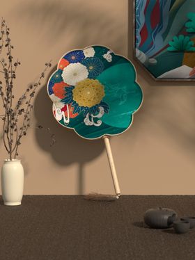 文创样机新中式国潮viVI贴图