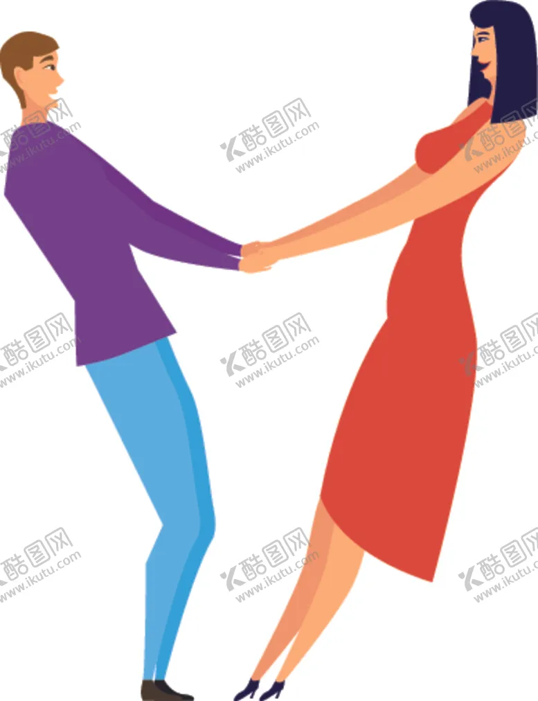 编号：57951907020118546925【酷图网】源文件下载-卡通情侣
