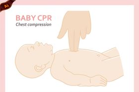 婴儿CPR