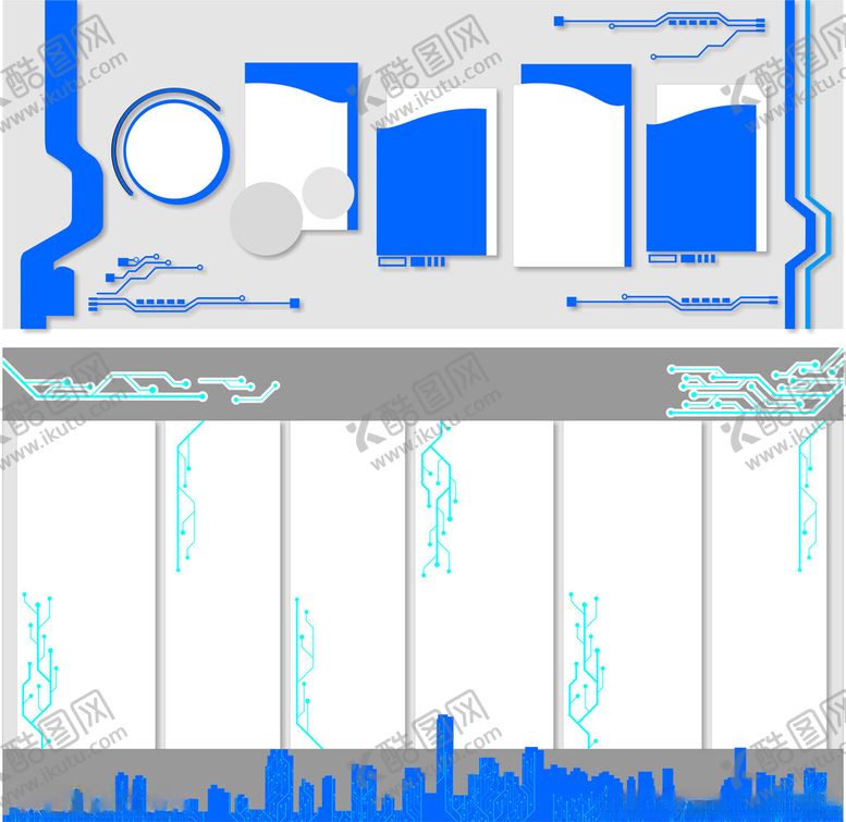 编号：65281011201519425510【酷图网】源文件下载-电子科技文化墙