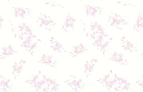 小花设计叶子手绘数码印