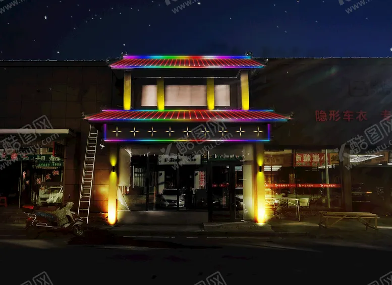 编号：92580309210349123806【酷图网】源文件下载-亮化牌匾