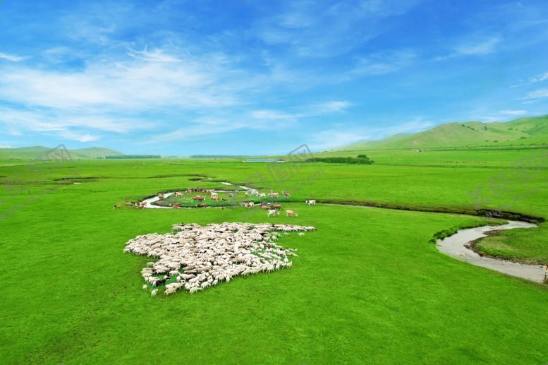 编号：39239101122157153981【酷图网】源文件下载-内蒙古草原风景