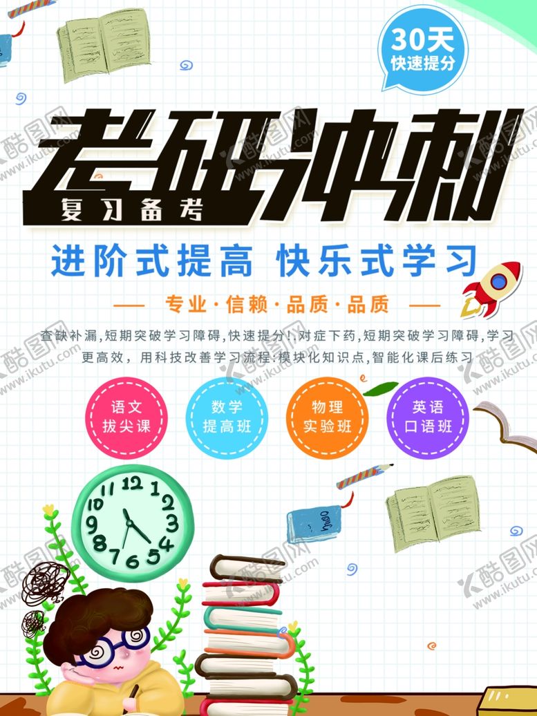 编号：82381607030919284684【酷图网】源文件下载-考研冲刺