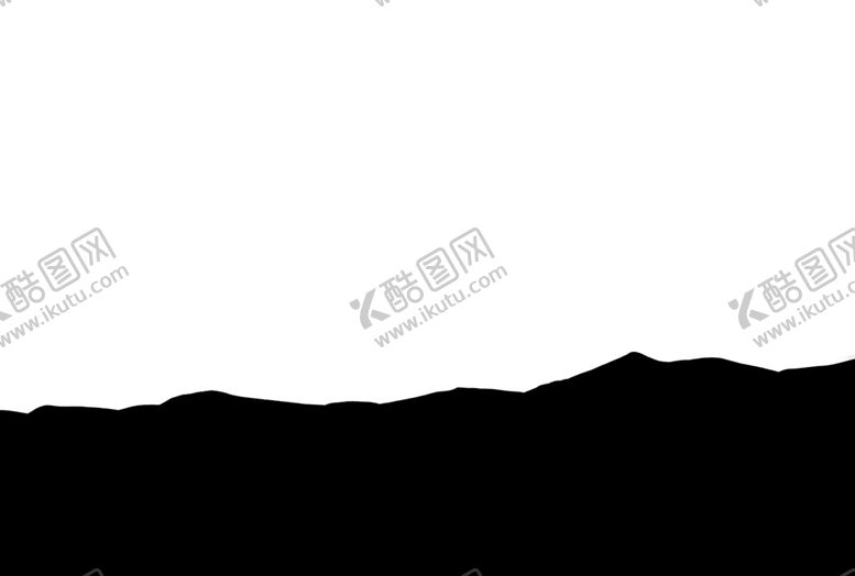 编号：35717611010655108683【酷图网】源文件下载-山脉剪影