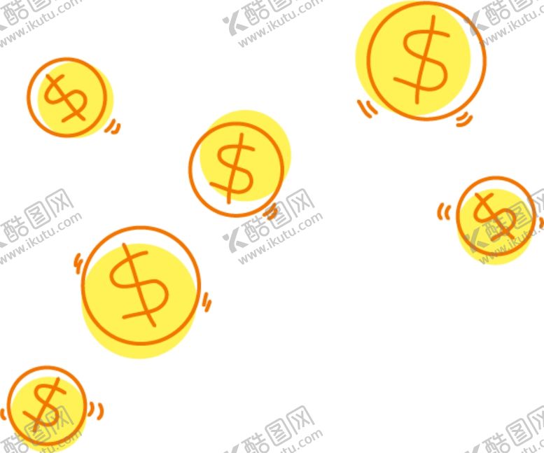 编号：81951510300103461990【酷图网】源文件下载-金币飞舞金钱铜币积分点缀素材