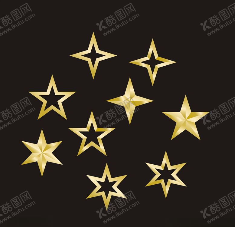 编号：27069106160314142311【酷图网】源文件下载-星星