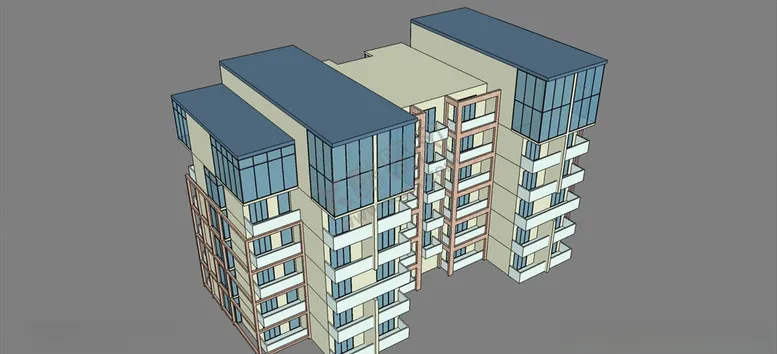 编号：75400509151705416077【酷图网】源文件下载-小区建筑住宅