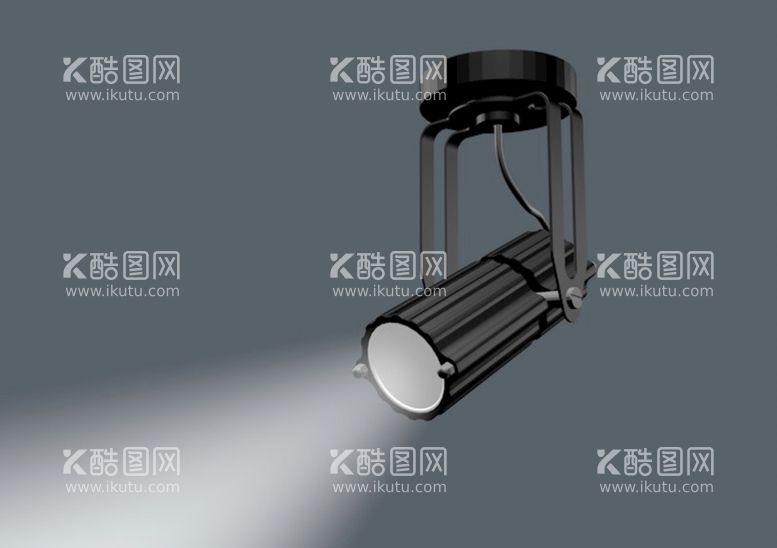 编号：45730109220314515718【酷图网】源文件下载-C4D模型射灯