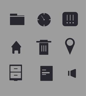 常用图标APP矢量图标矢量