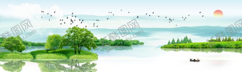 编号：14814207090842205236【酷图网】源文件下载-风景卧室装饰画