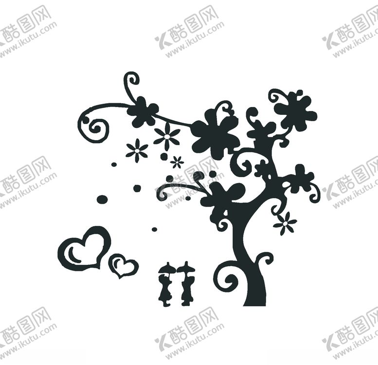 编号：97622809250137279823【酷图网】源文件下载-简约风手绘背景墙