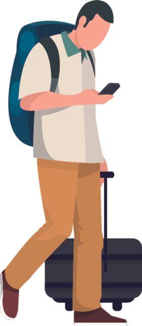 旅客观光者行箱游游