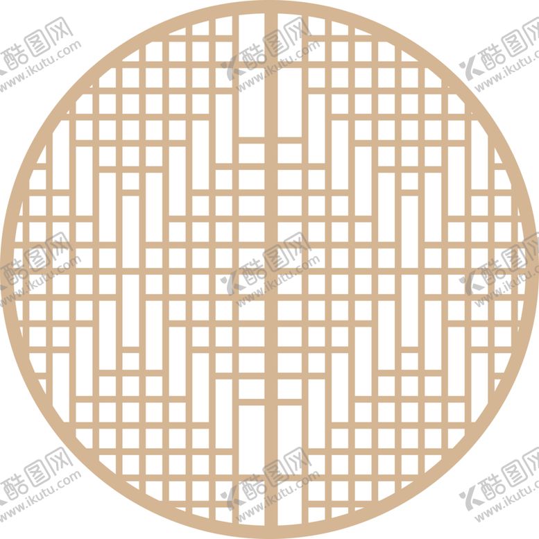 编号：78842806271708339667【酷图网】源文件下载-中式传统图案花纹矢量