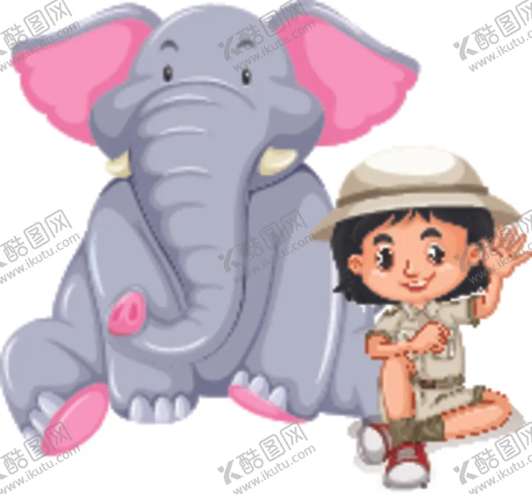 编号：97983107020321254374【酷图网】源文件下载-卡通野营儿童
