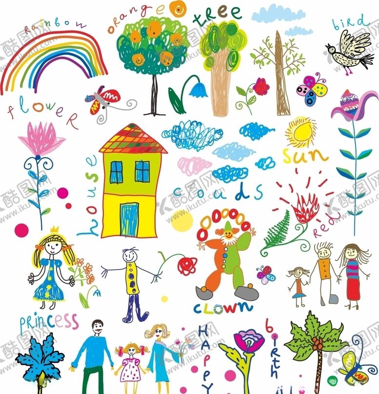 编号：24198409240117207256【酷图网】源文件下载-儿童画