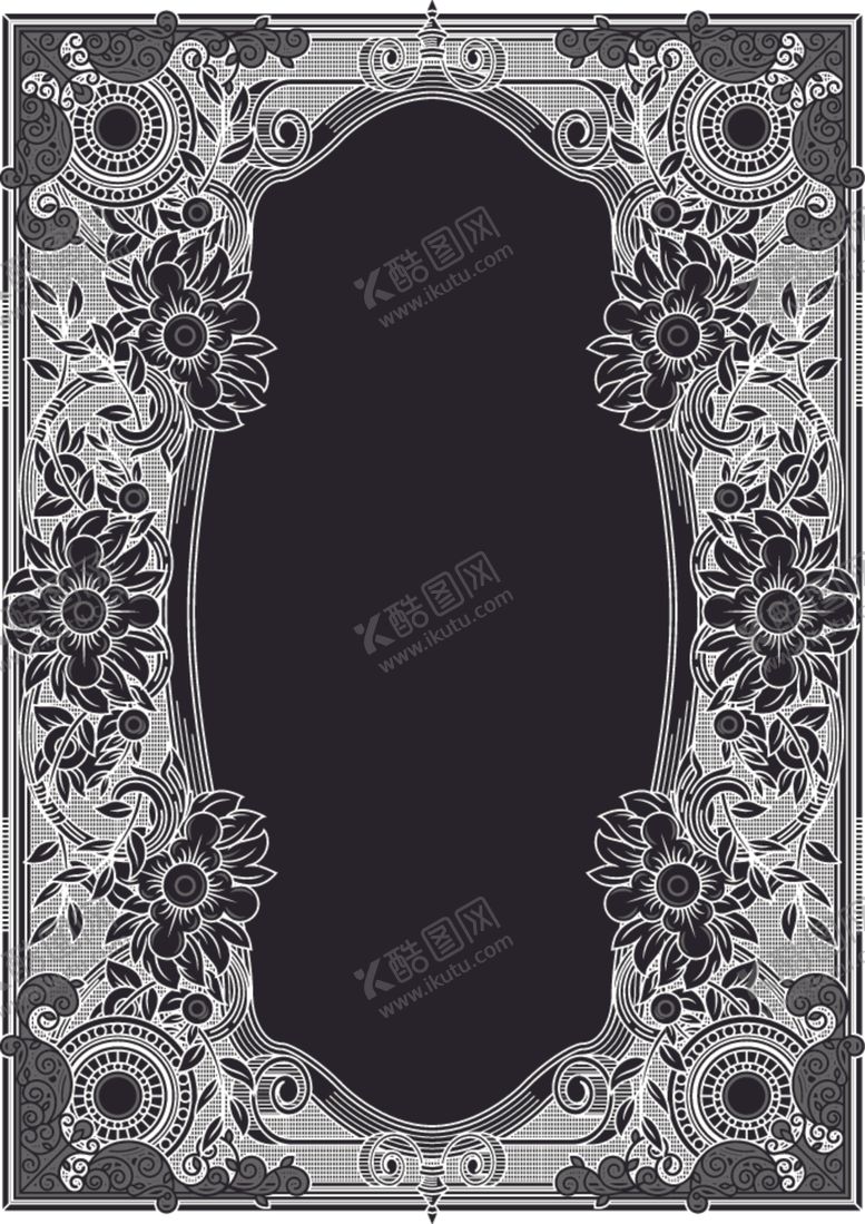 编号：71038205072329318843【酷图网】源文件下载-花纹边框