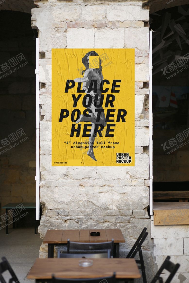 编号：41839410291524125683【酷图网】源文件下载-海报样机展示效果