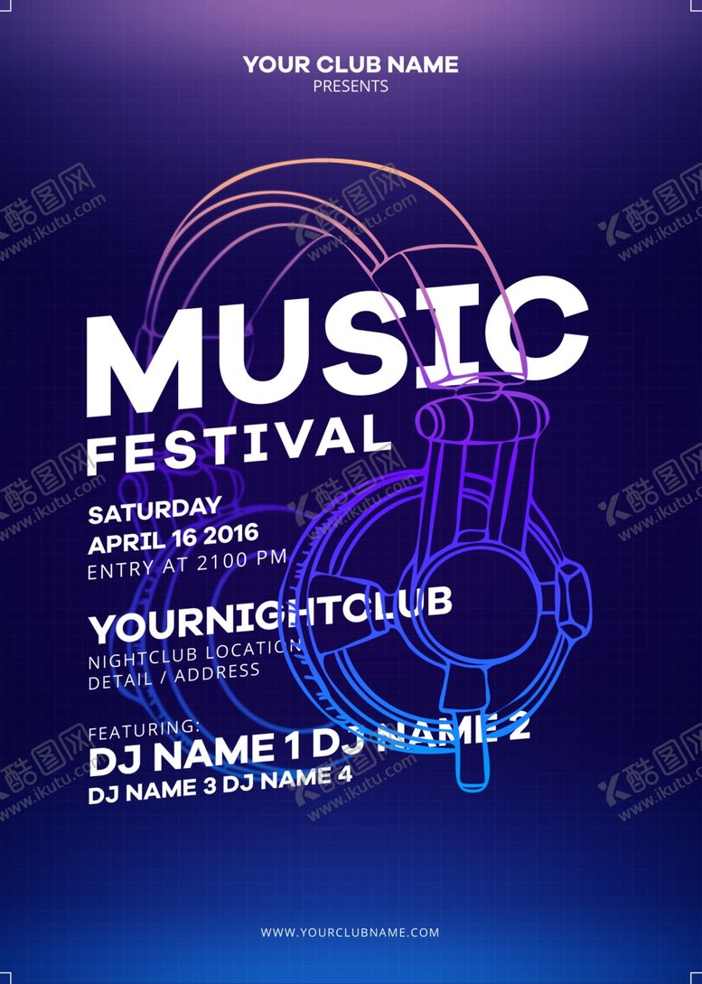 编号：26530509192255296717【酷图网】源文件下载-音乐海报