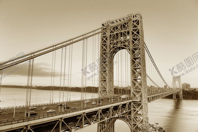 编号：94670110110250178654【酷图网】源文件下载-大桥吊桥背景墙