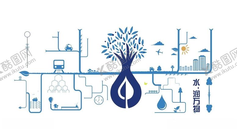 编号：78078811020328012077【酷图网】源文件下载-科技与自然融合概念图
