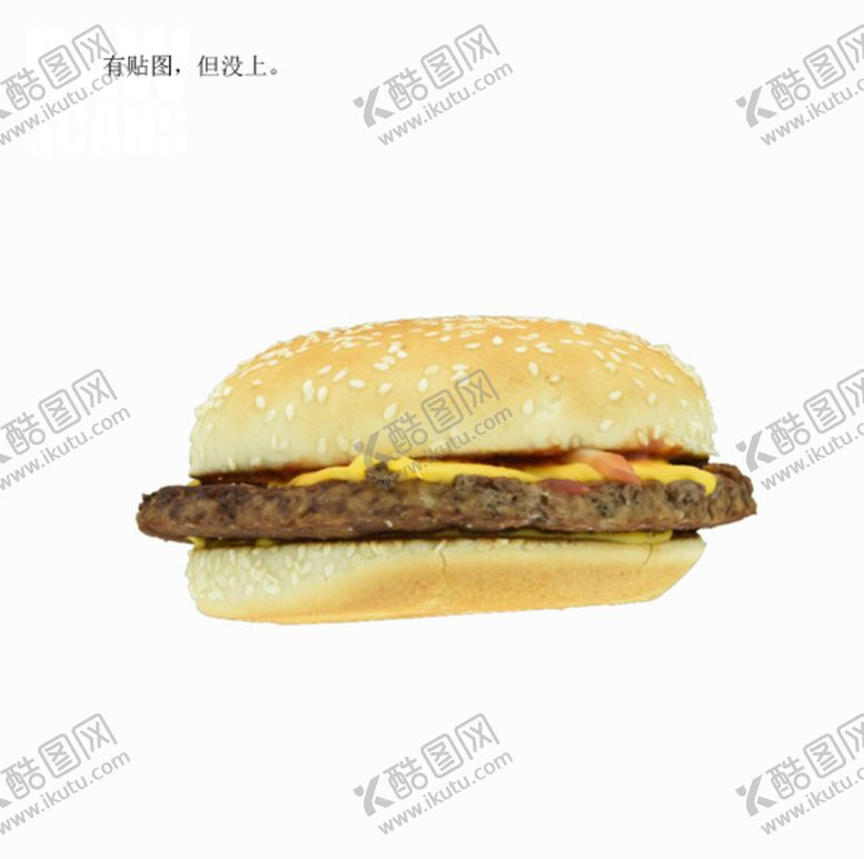 编号：79439711080602044546【酷图网】源文件下载-C4D模型芝士汉堡