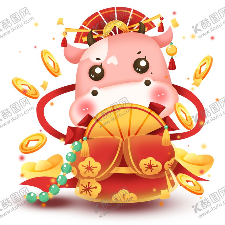 编号：37996403311518222372【酷图网】源文件下载-牛卡通形象(35)