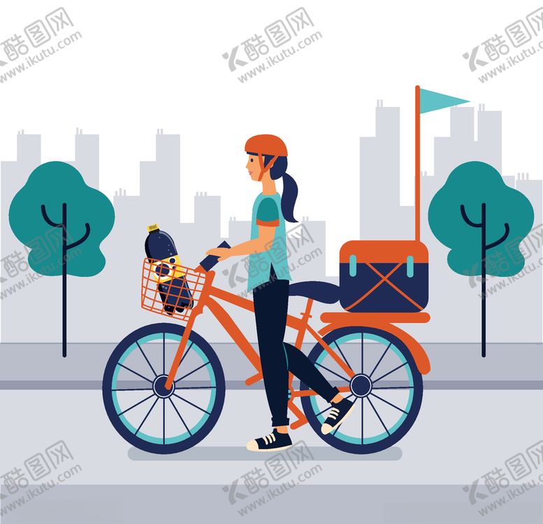编号：45917509281956174255【酷图网】源文件下载-骑自行车