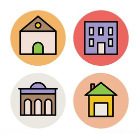 建筑图标