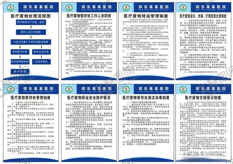 编号：85889802220041141970【酷图网】源文件下载-医疗废物处理流程及相关制度
