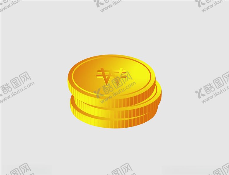 编号：72040205090820073879【酷图网】源文件下载-矢量金币货币