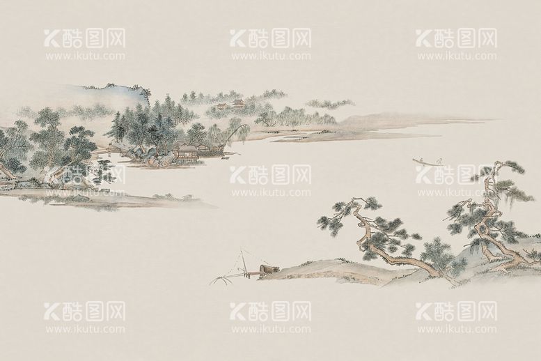 编号：94878812242201304301【酷图网】源文件下载-水墨画背景