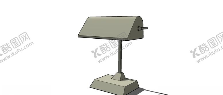 编号：58463109210056041363【酷图网】源文件下载-台灯skp模型