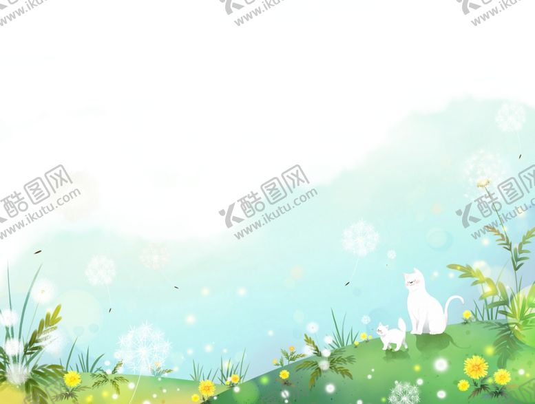 编号：45482107090013271500【酷图网】源文件下载-简约创意小清新手绘插画海报