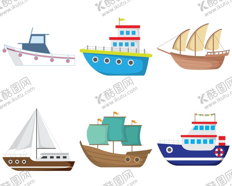 编号：68164809291846502047【酷图网】源文件下载-卡通船