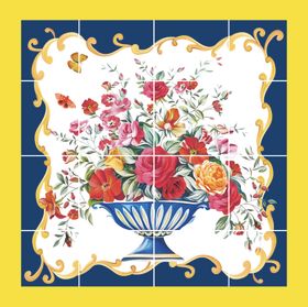 方巾花