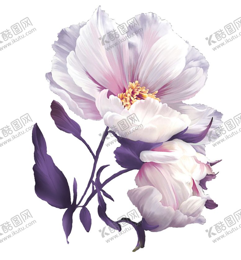 编号：40015405091957395063【酷图网】源文件下载-手绘花