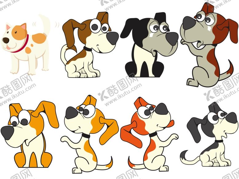 编号：22775210300305381746【酷图网】源文件下载-卡通狗