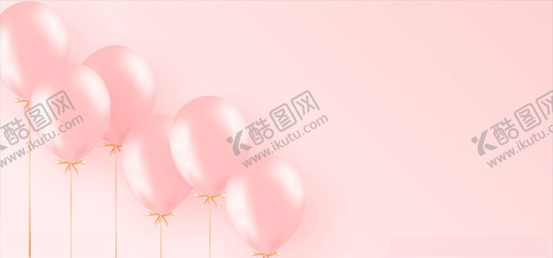编号：67031909290653198414【酷图网】源文件下载-粉色气球背景
