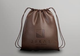 珠宝礼品袋麂皮抽绳包智能换标志