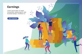 创意扁平风格