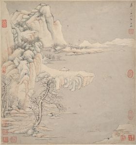 山水画  